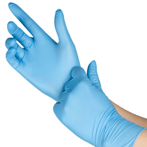 caja guantes nitrilo azul goworld